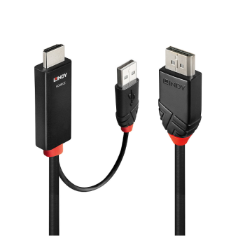 Cablu Lindy 1m HDMI la DisplayPort LY-41498 Cablu Lindy 1m HDMI la DisplayPort LY-41498