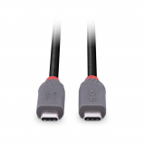 Cablu Lindy 0.8m USB4 Type C 40Gbps Anth LY-36956