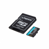 Card memorie Kingston 256GB MSDXC CANVAS GO PLUS 170R/A2 U3 V30 CARD + ADAPTER SDCG3/256GB
