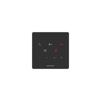 Post interior interfon TCP/IP, 9 butoane, PoE - HIKVISION DS-KH6000-E1  