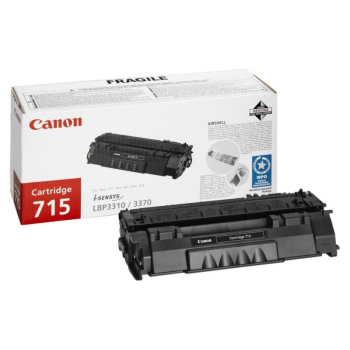 Cartus Toner Canon CRG-715 Black 3000 Pagini for LBP 3310, LBP 3370 CR1975B002AA