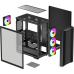 CARCASA DeepCool CC560 ARGB V2, Middle Tower, ATX, fara sursa, 4xfan, USB 3.2 gen 1 x 1, USB 2.0 x 2, audio, PSU shroud, 7 sloturi expansiune, iluminare ARGB, negru, R-CC560-BKTAA4-G-2 (timbru ver 