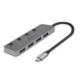 Hub Lindy 4 Port USB 3.2 buton On/Off LY-43383