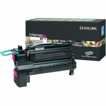 Lexmark RET.PROGR. TONER CARTR.MAGENTA/MAGENTA 20K PGS F/ C792 C792X1MG