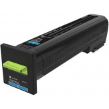 TONER CARTRIDGE COOP. CYAN 22K PGS F. CX825/CX860