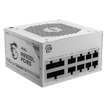 SURSA MSI MAG A850GL PCIE5 WHITE 