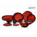 Heinner SET 4XFARF. INTINSA CERAM. 28CM,VULCANO HR-LH-VF284 Heinner SET 4XFARF. INTINSA CERAM. 28CM,VULCANO HR-LH-VF284