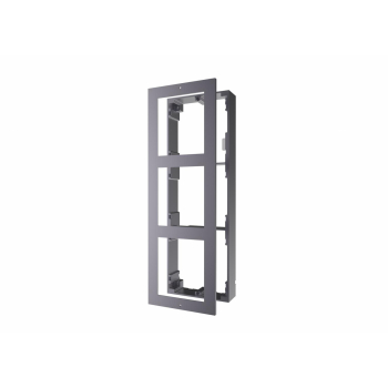 Rama montaj aparent, 3 module, pentru Interfon modular - HIKVISION DS-KD-ACW3  
