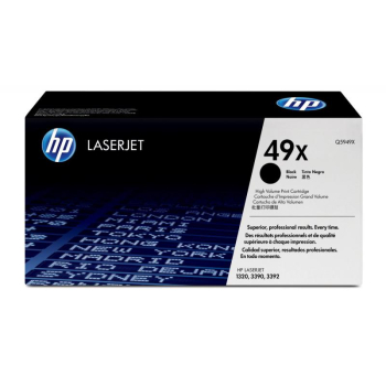 Cartus Toner HP Nr. 49X Black 6000 Pagini for LaserJet 1320, 3390, 3392 Q5949X