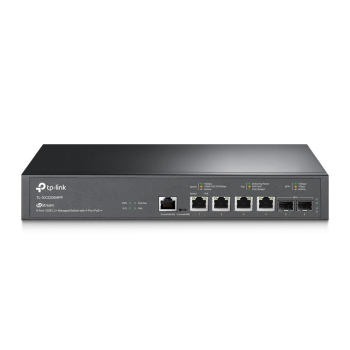 TP-LINK 4-PORT 10G MANAGED POE SWITCH/L2+ 2-PORT 10G SFP+ 4-PORT POE++ TL-SX3206HPP   