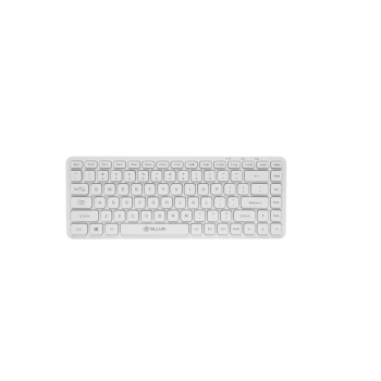 Tastatura wireless Tellur mini, alb TLL491241