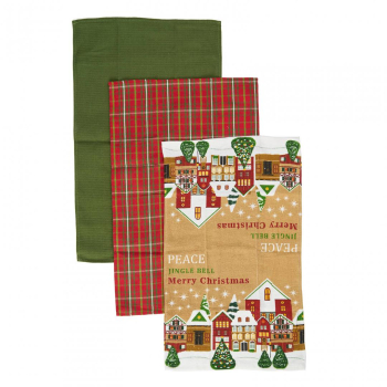 Heinner SET 3 PROSOAPE BUCATARIE XMAS HR-3KT-XMAS