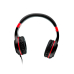 Casti cu micr. Spacer Pearl Red, cu fir SPHS-PEARL-RD