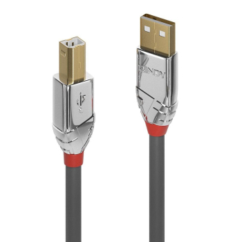 Cablu Lindy 5m USB 2.0 Type A to B Cromo LY-36644