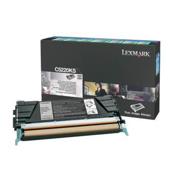 Lexmark RETURN PROG. TONER CARTRIDGE BK/4K PGS F/ C522N/ C524 BLACK C5220KS