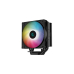 Cooler Deepcool AG400 BK ARGB, compatibil skt. Intel si AMD, racire cu aer, ventilator 120 mm x 2, 2000 rpm, inaltime cooler 150 mm, 4 heatpipe, iluminat ARGB R-AG400-BKANMC-G-2