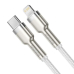 Cablu Baseus Type-C la Lightning 1m alb CATLJK-A02