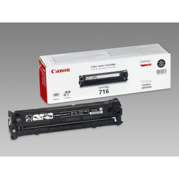 Cartus Toner Canon CRG-716BK Black 2300 Pagini for LBP 5050, LBP 5050N, MF 8030CN, MF 8050CN CR1980B002AA