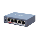 Switch 4 porturi PoE, 1 port uplink RJ45, SMART Management - HIKVISION DS-3E1105P-EI  