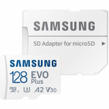 Card memorie Samsung MICROSDXC EVO PLUS 128GB CL10 UHS1 W/AD MB-MC128KA/EU