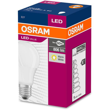 VALUECLA60 8,5W/827 230VFR E27 FS1 OSRAM 000004052899326842