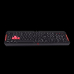 Tastatura A4tech Bloody Q100 Iluminata in lateral Rezistenta la apa USB