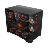 1st PLAYER Carcasa 1STPLAYER Gaming UV6 BLACK 