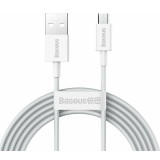 Cablu Baseus Superior CAMYS-A02 2m, alb 