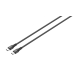 CABLU SERIOUX TYPE-C - TYPE-C 1M 100W SRXC-C100W1-B