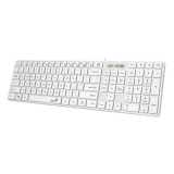 Tastatura Genius SlimStar 126 USB, alb G-31310017408