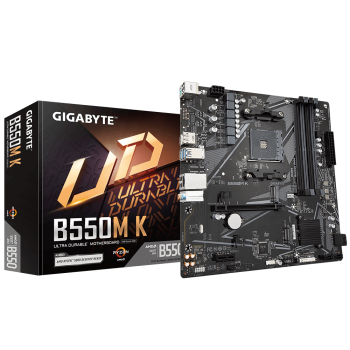 Placa baza MB Gigabyte B550M K AM4 DDR4 