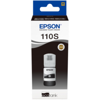 EPSON 110S PIGMENT BLACK INK BOTTLE C13T01L14A