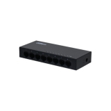 Switch Dahua PFS3008-8GT; 8 ports 10/100/1000Mbps; 186mm×106mm×33mm; Common Mode 4KV; Differential Mode 0.5KV; Greutate: 508g;