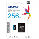 Card memorie ADATA MICROSDXC 256GB AUSDX256GUICL10A1-RA1 
