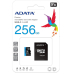 Card memorie ADATA MICROSDXC 256GB AUSDX256GUICL10A1-RA1 
