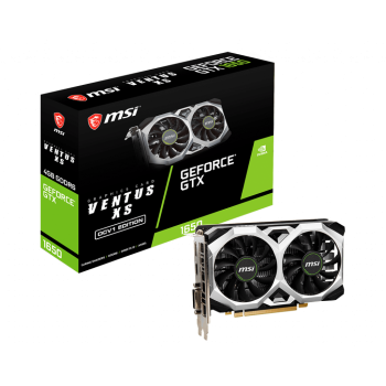 Placa video MSI GeForce GTX 1650 D6 VENTUS XS OCV1 GTX1650 D6 V OCV1   