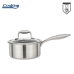 CASEROLA INOX+CAPAC 18X9CM,2L,TITANIUM3