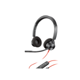 Casti HP Poly Blackwire 3320 Stereo USB-C Headset +USB-C/A Adapter 8X219AA Casti HP Poly Blackwire 3320 Stereo USB-C Headset +USB-C/A Adapter 8X219AA