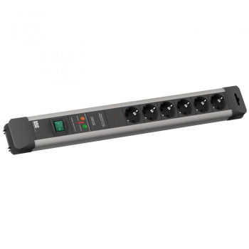 Prelungitor cu protectie Bachmann CONNECT-US 6 prize 2m protectie supratensiune , filtru frecventa , 330.105
