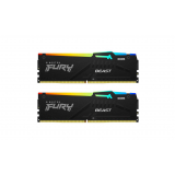 Memorie Kingston 32GB DDR5-6000MT/S CL36 DIMM/EXPO (KIT OF 2) FURY BEAST RGB KF560C36BBEAK2-32