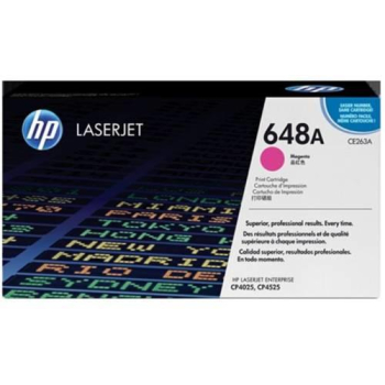 Cartus Toner HP Nr. 648A Magenta 11000 Pagini for Color LaserJet CP4025DN, CP4025N, CP4525DN, CP4525N, CP4525XH CE263A