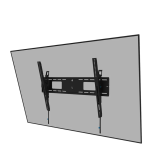 Suport perete NM 43''-98'' 125kg ng  