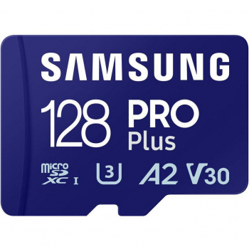 Card memorie Samsung MICROSD PRO PLUS 128GB CL10 W/A SM MB-MD128SA/EU