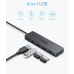 Hub USB 4 x USB 3.2 Anker, negru A7516016