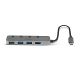 Hub Lindy 4 Port USB 3.2 buton On/Off