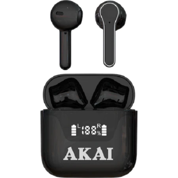 Casti Akai BTJE-J101 wireless, negru BTE-J101