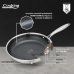 TIGAIE INOX 3STRATURI 28X5.5CM,TITANIUM3