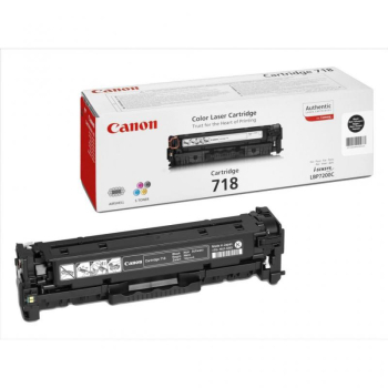 Cartus Toner Canon CRG-718B 3400 Pagini for LBP 7200CDN, MF 8330CDN, MF 8350CDN CR2662B002AA