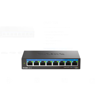 D-LINK DMS-108 UNMANAGED SWITCH 8 PORT 