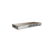 Switch 24 porturi Gigabit, 4 porturi SFP Gigabit, 1 port RJ45 consola, Management, 1U - IP-COM PRO-S24  